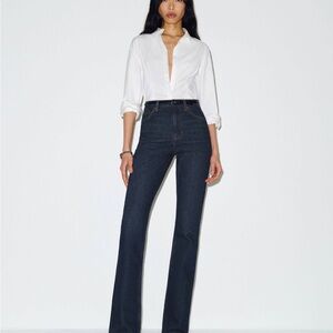 REFORMATION BLAIR High Rise Baby Boot Cut Jeans Size 27